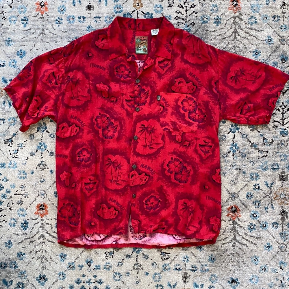 🌴❤️ Hawaii print Hawaiian shirt in medium
